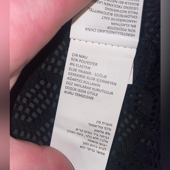 NWT prAna Luiza Tunic in Black Size XL - Picture 10 of 12